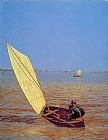 Thomas Eakins Famous Paintings - Starting Out After Rail